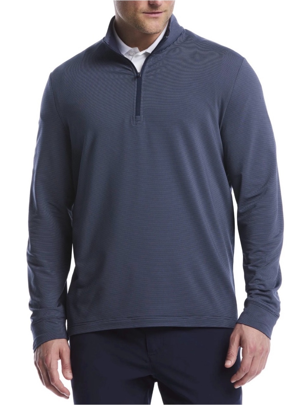 Ben Hogan Men's Micro Jacquard 1/4 Zip Golf Sweater. Size 3X. NWT